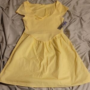 Derek Heart Yellow Dress
